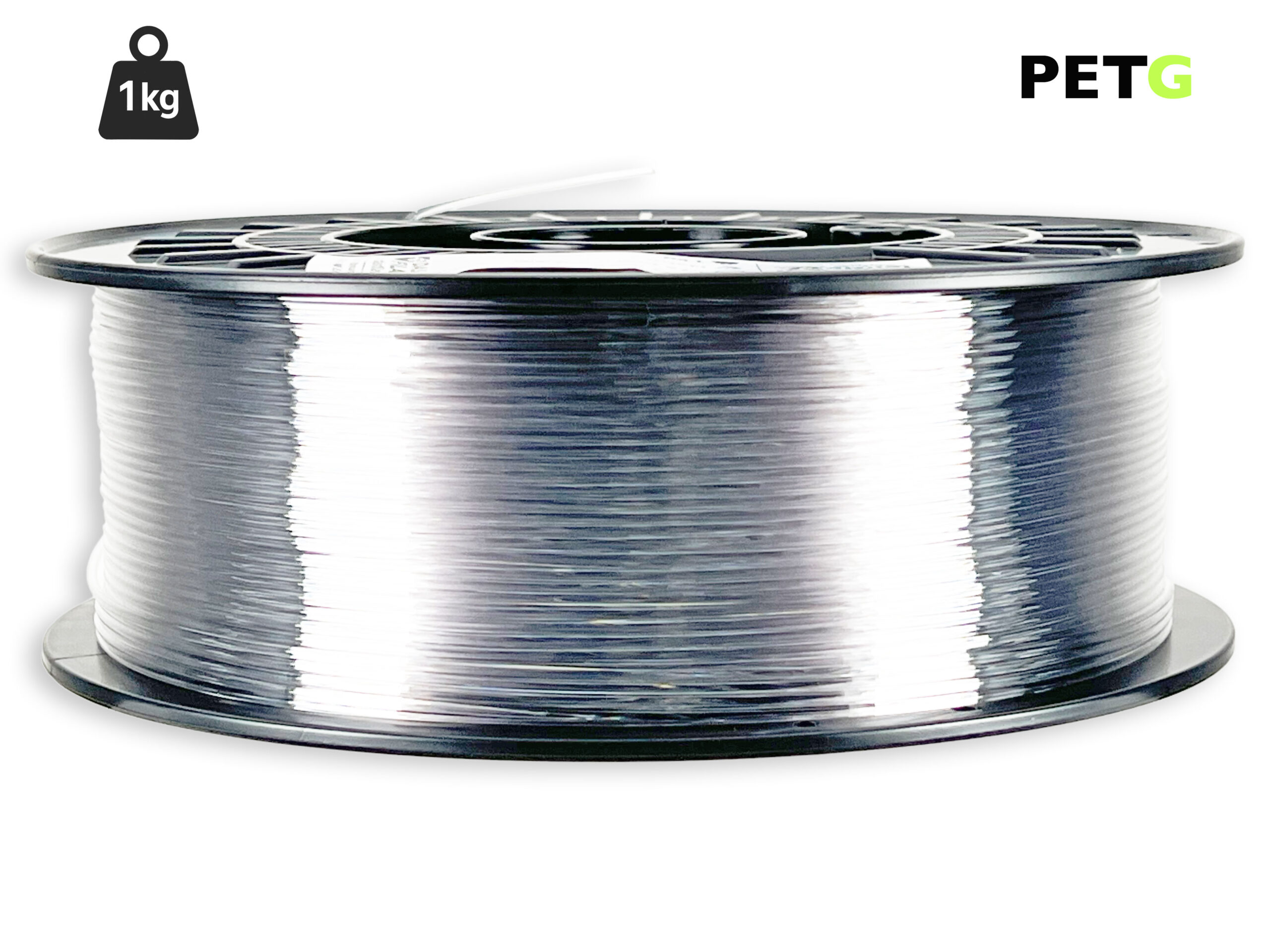 PETG Filament - 1,75 mm - Natur - 1 kg – Bild 1