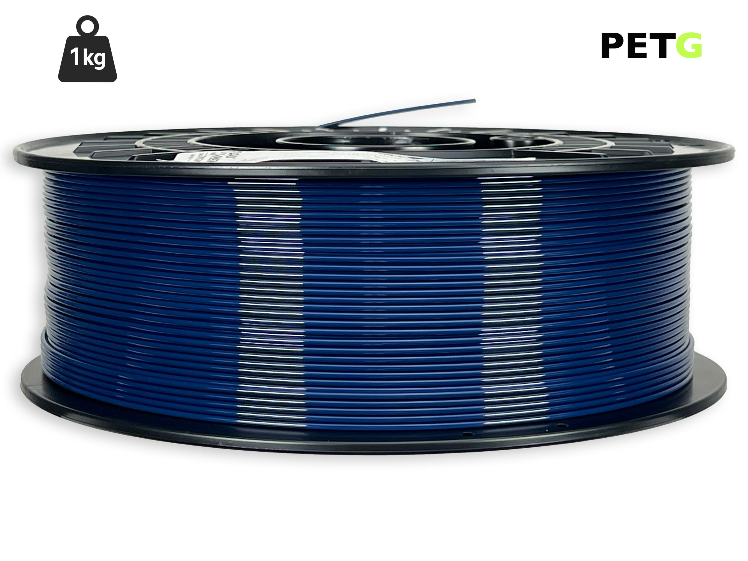 PETG Filament - 1,75 mm - Saphirblau - 1 kg – Bild 1