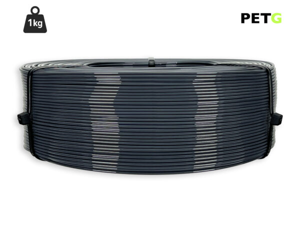 PETG Filament - 1,75 mm - Schiefergrau - 1 kg Refill