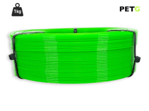 PETG Filament - 1,75 mm - Transluzent Neongrün - 1 kg Refill