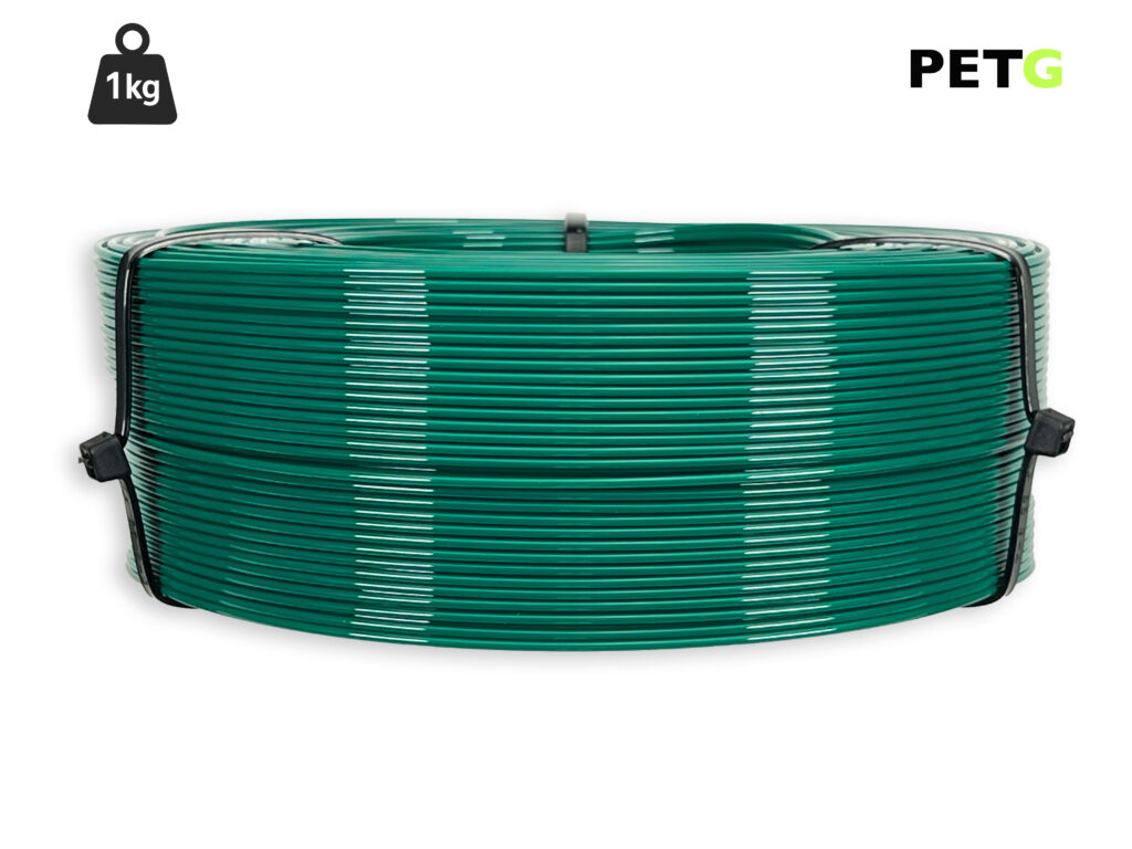 PETG Filament - 1,75 mm - Opalgrün - 1 kg Refill