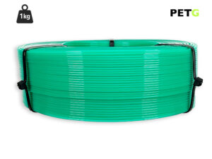 PETG Filament - 1,75 mm - Transluzent Wassergrün - 1 kg Refill