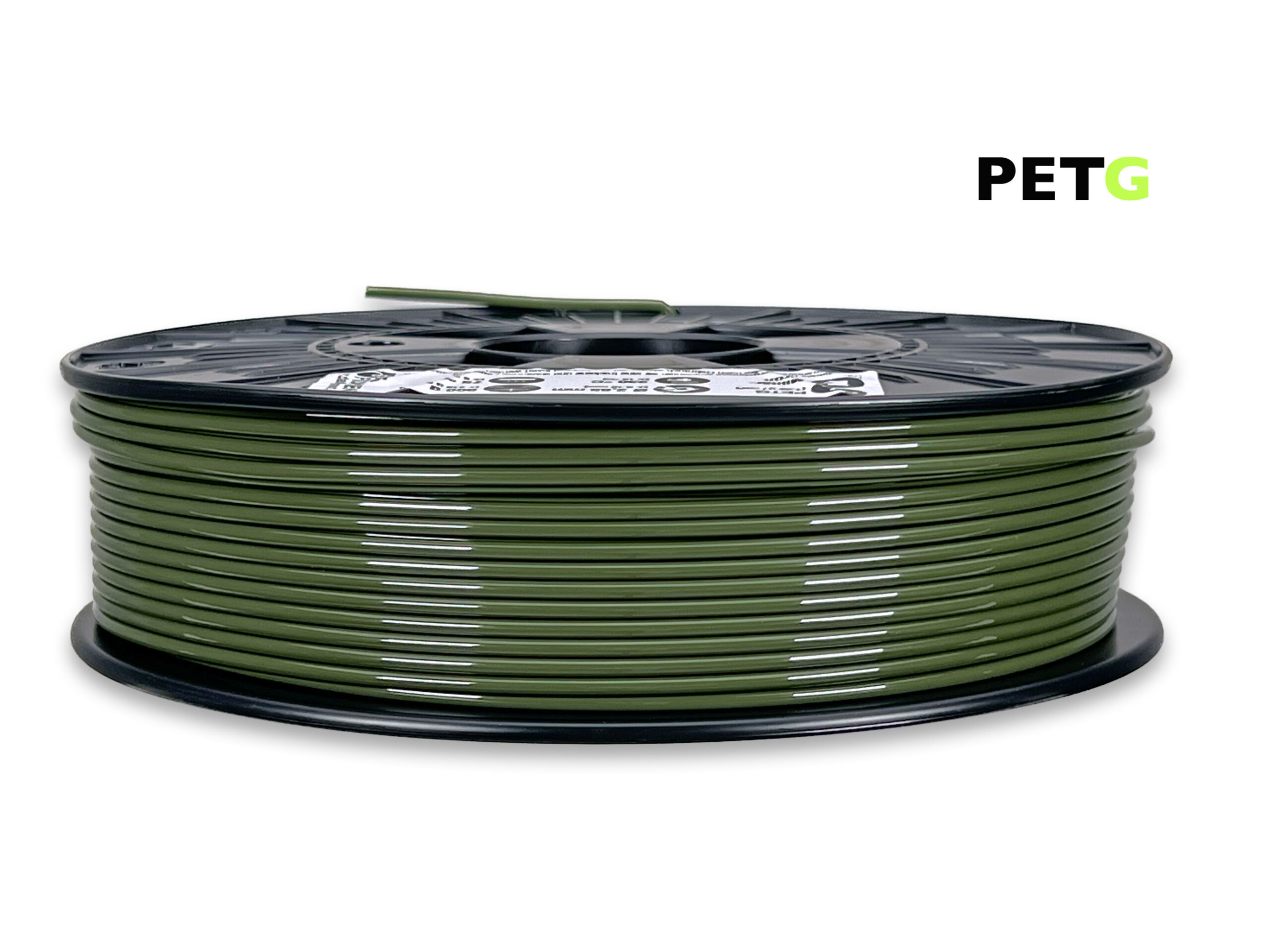 PETG Filament - 2,85 mm - Militär-Grün - 800 g – Bild 1