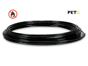 PETG Filament 50 g Sample - 2,85 mm - Flammschutz Schwarz