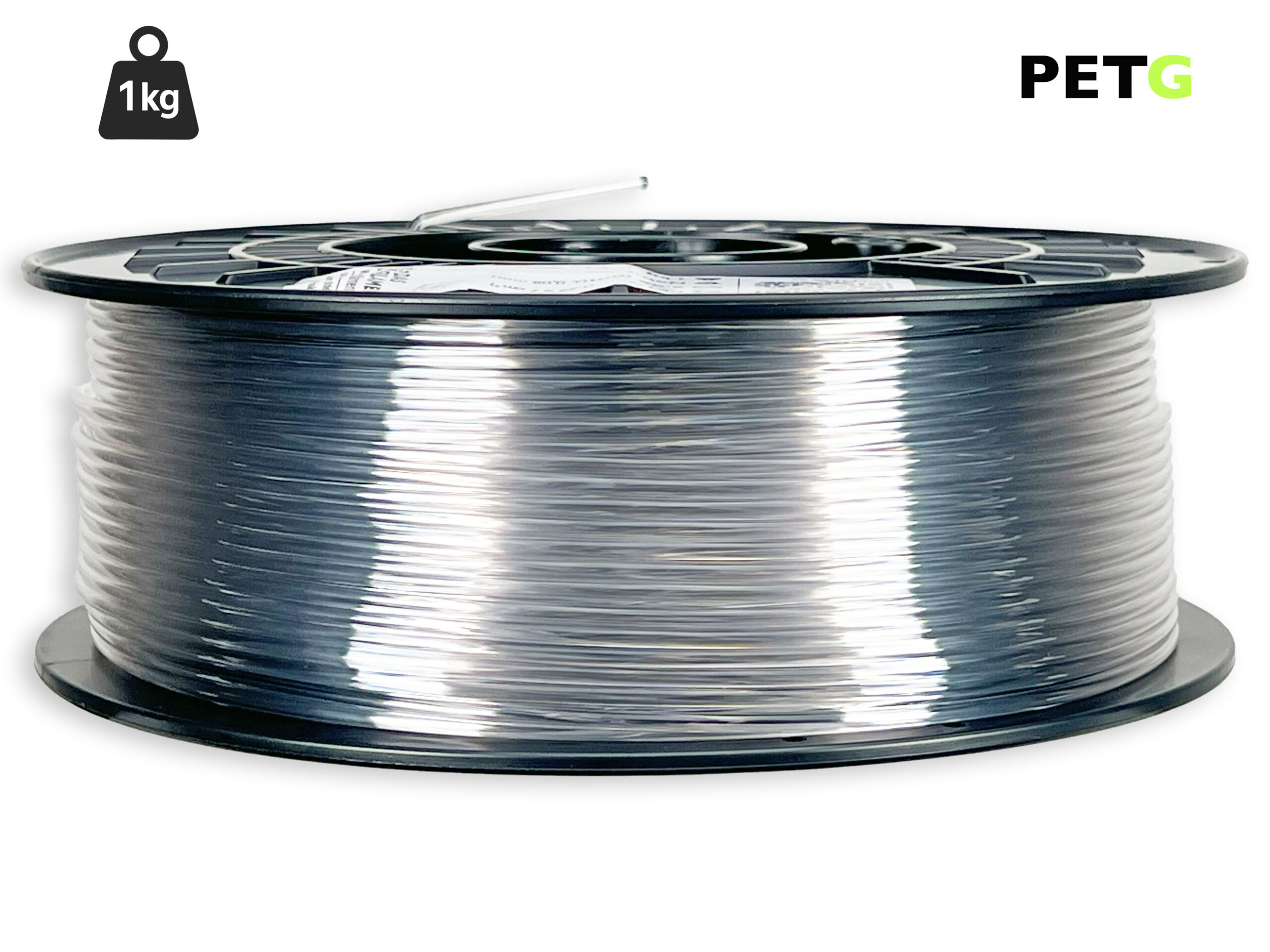 PETG Filament - 2,85 mm - Natur - 1 kg – Bild 1