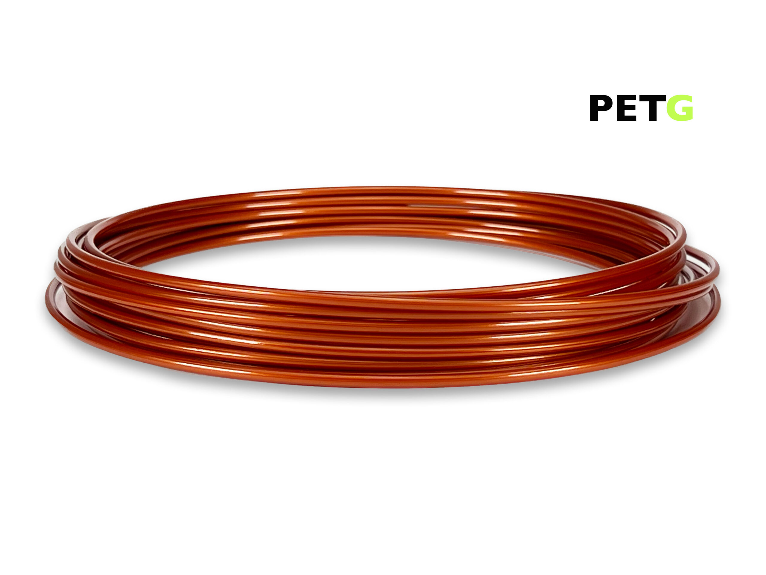 PETG Filament 50 g Sample - 2,85 mm - Burnt Copper – Bild 1