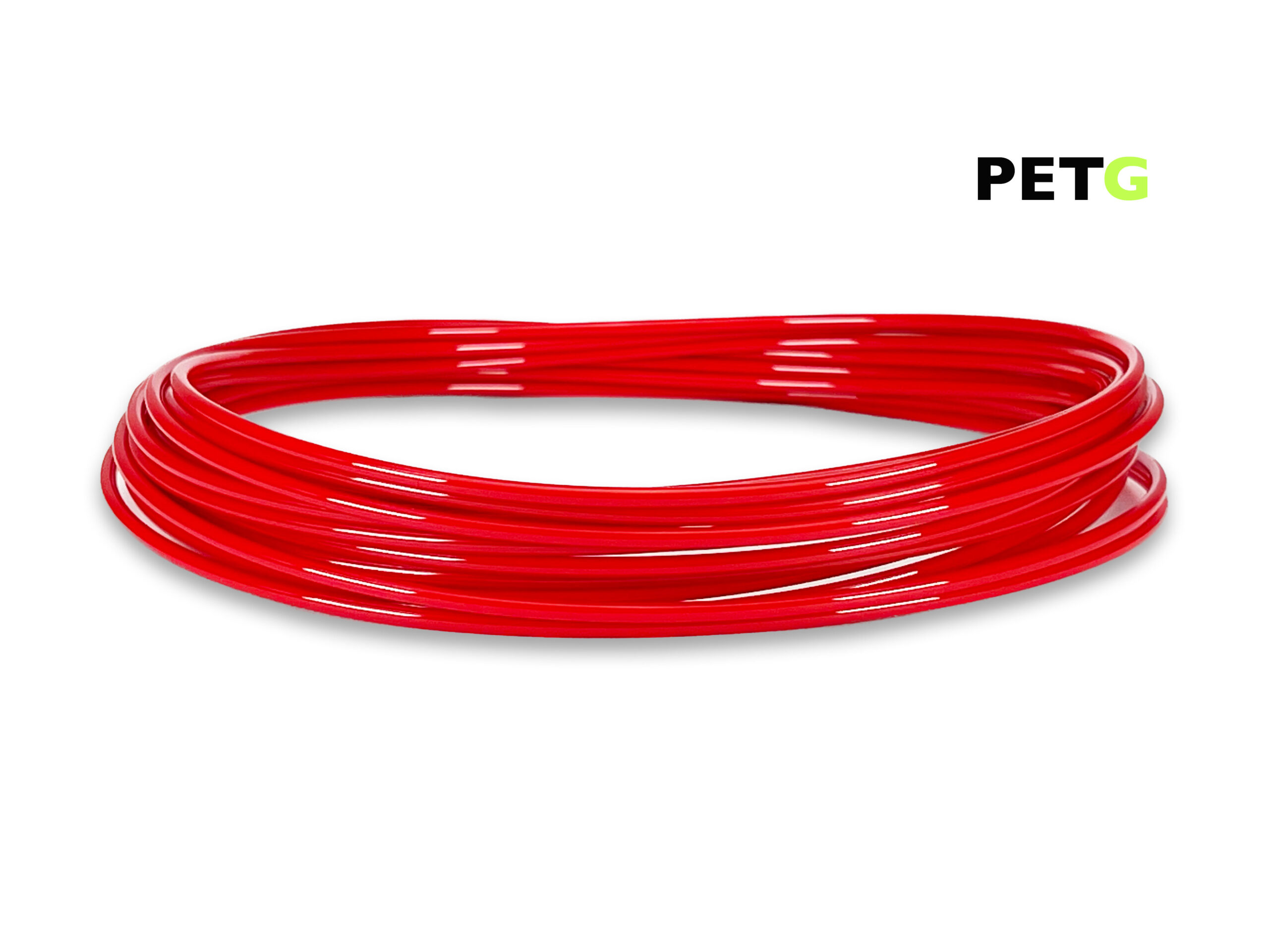 PETG Filament 50 g Sample - 2,85 mm - Feuerrot – Bild 1