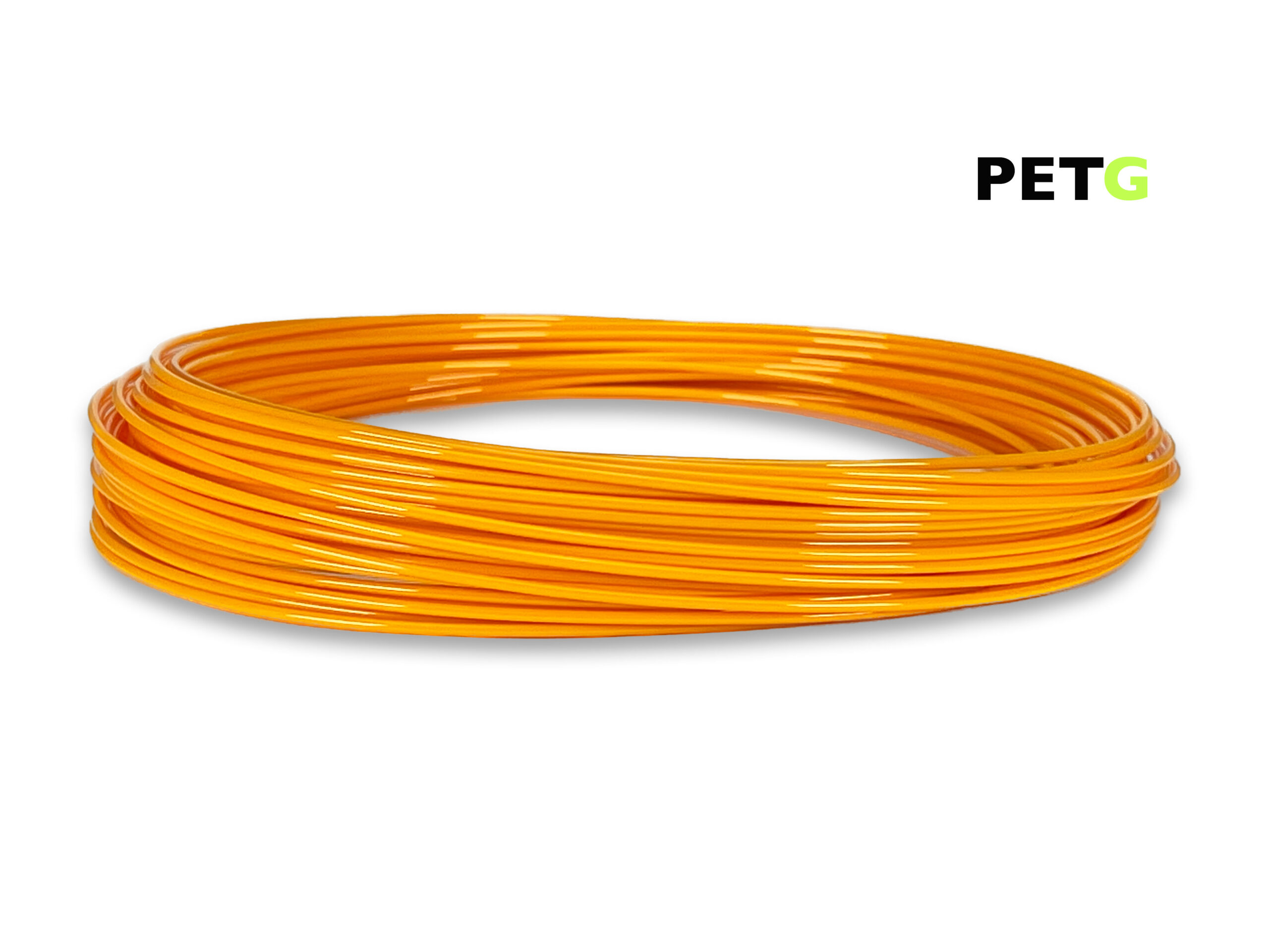 PETG Filament 50 g Sample - 1,75 mm - Melonengelb – Bild 1