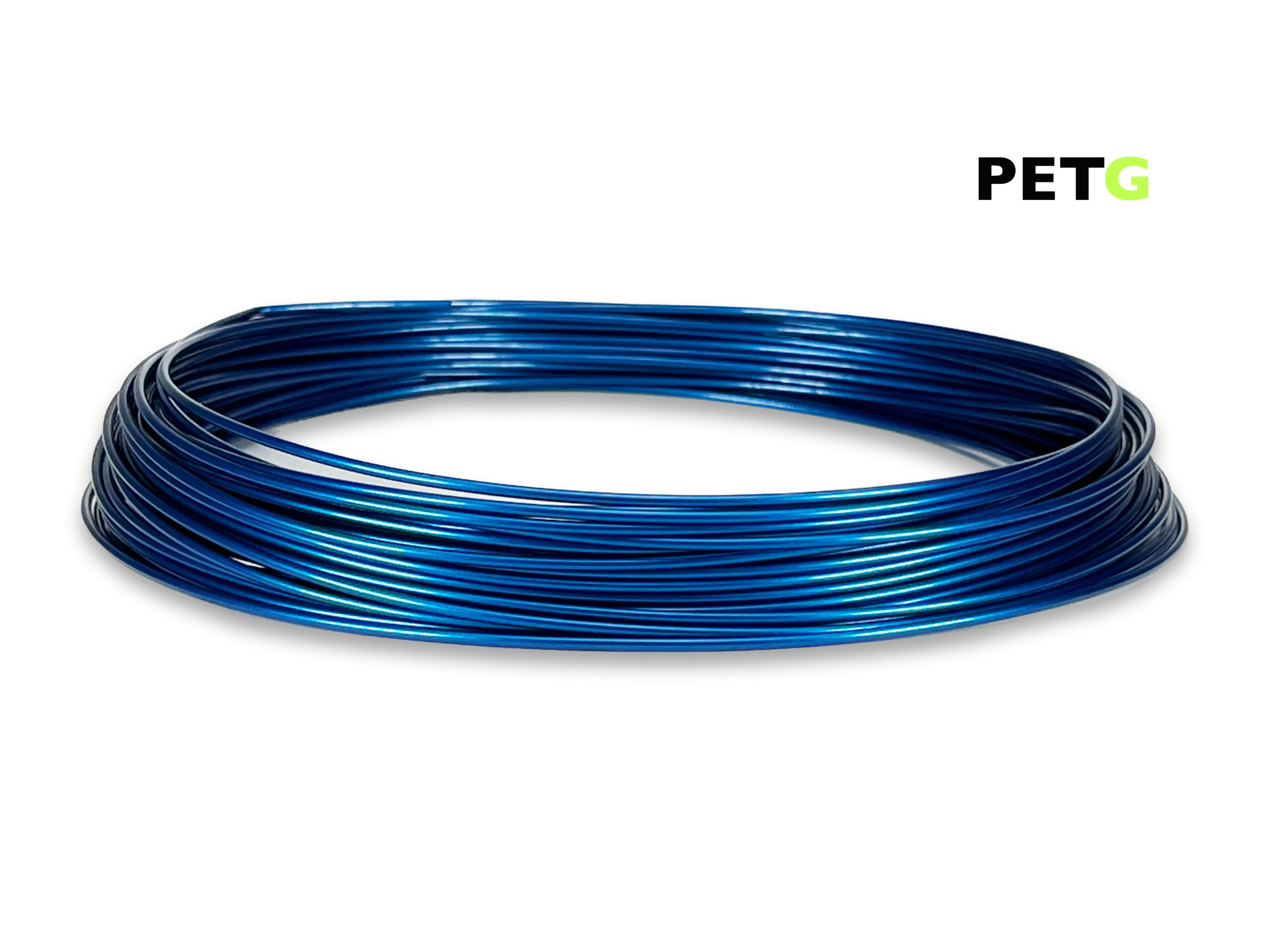 PETG Filament 50 g Sample - 1,75 mm - Metallic Blau – Bild 1