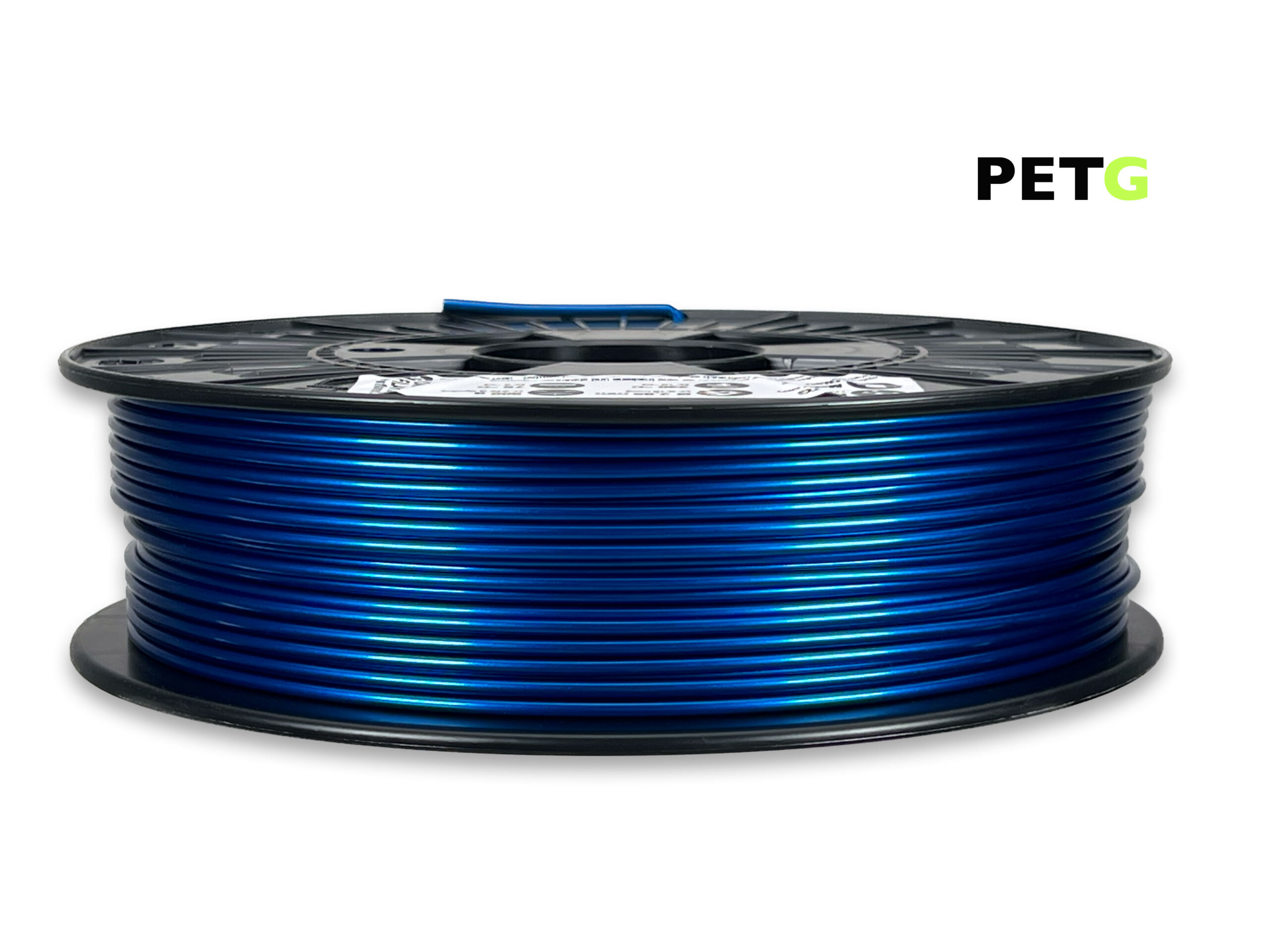 PETG Filament - 2,85 mm - Metallic Blau - 800 g – Bild 1