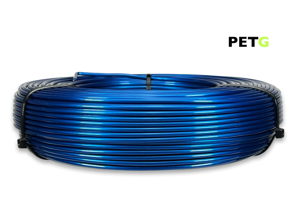 PETG Filament - 2,85 mm - Metallic Blau - Refill 800 g