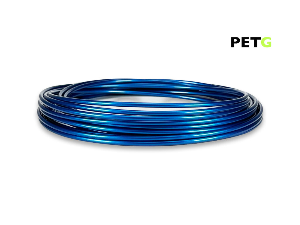 PETG Filament 50 g Sample - 2,85 mm - Metallic Blau