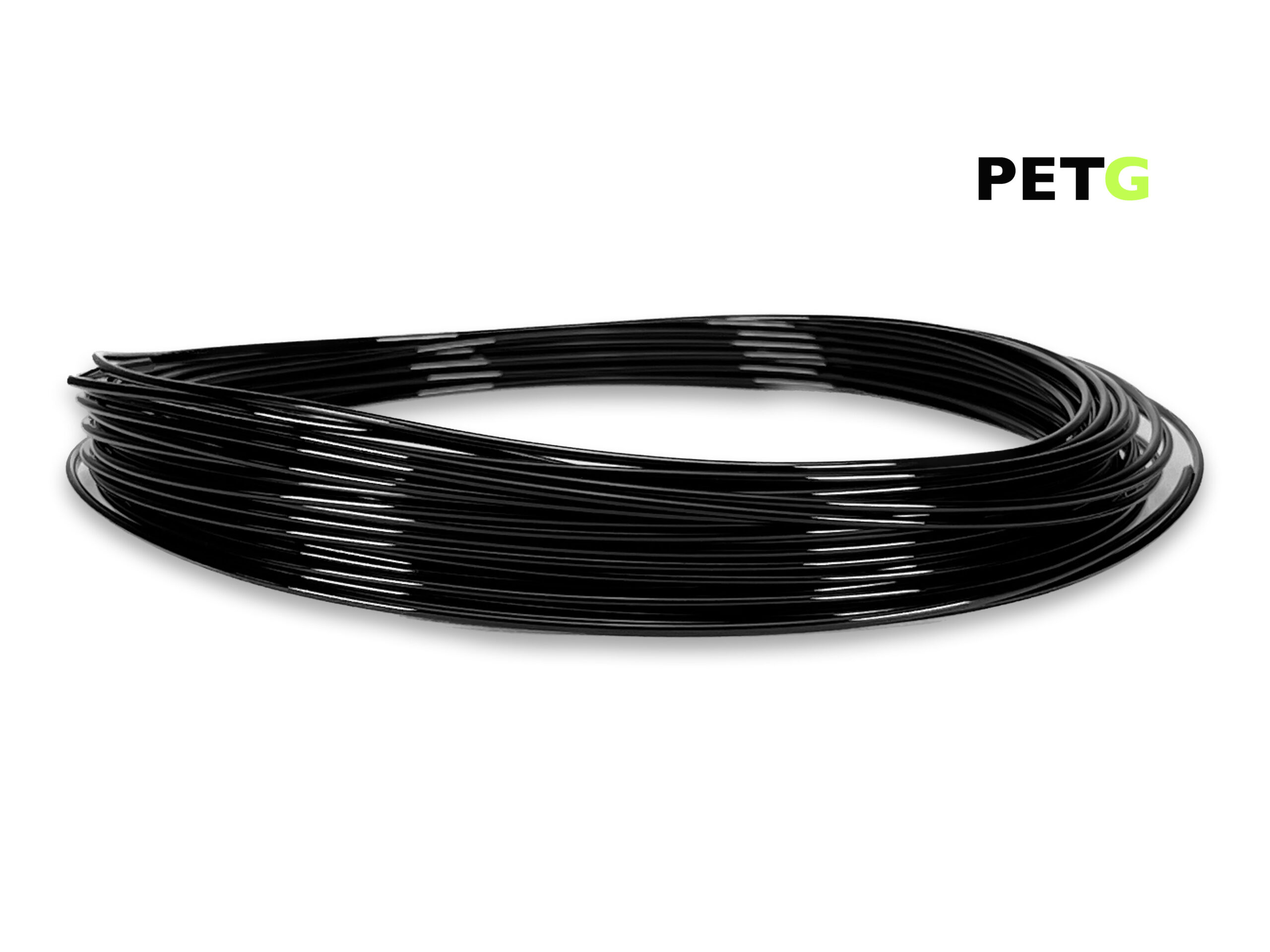 PETG Filament 50 g Sample - 1,75 mm - Schwarz – Bild 1