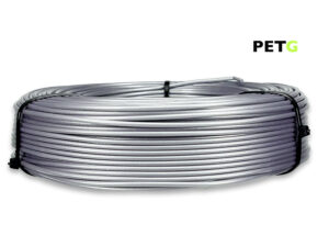 PETG Filament - 2,85 mm - Silber - Refill 800 g