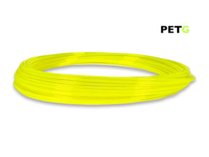 PETG Filament 50 g Sample - 1,75 mm - Transluzent Neongelb