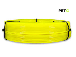 PETG Filament - 2,85 mm - Transluzent Neongelb - Refill 800 g