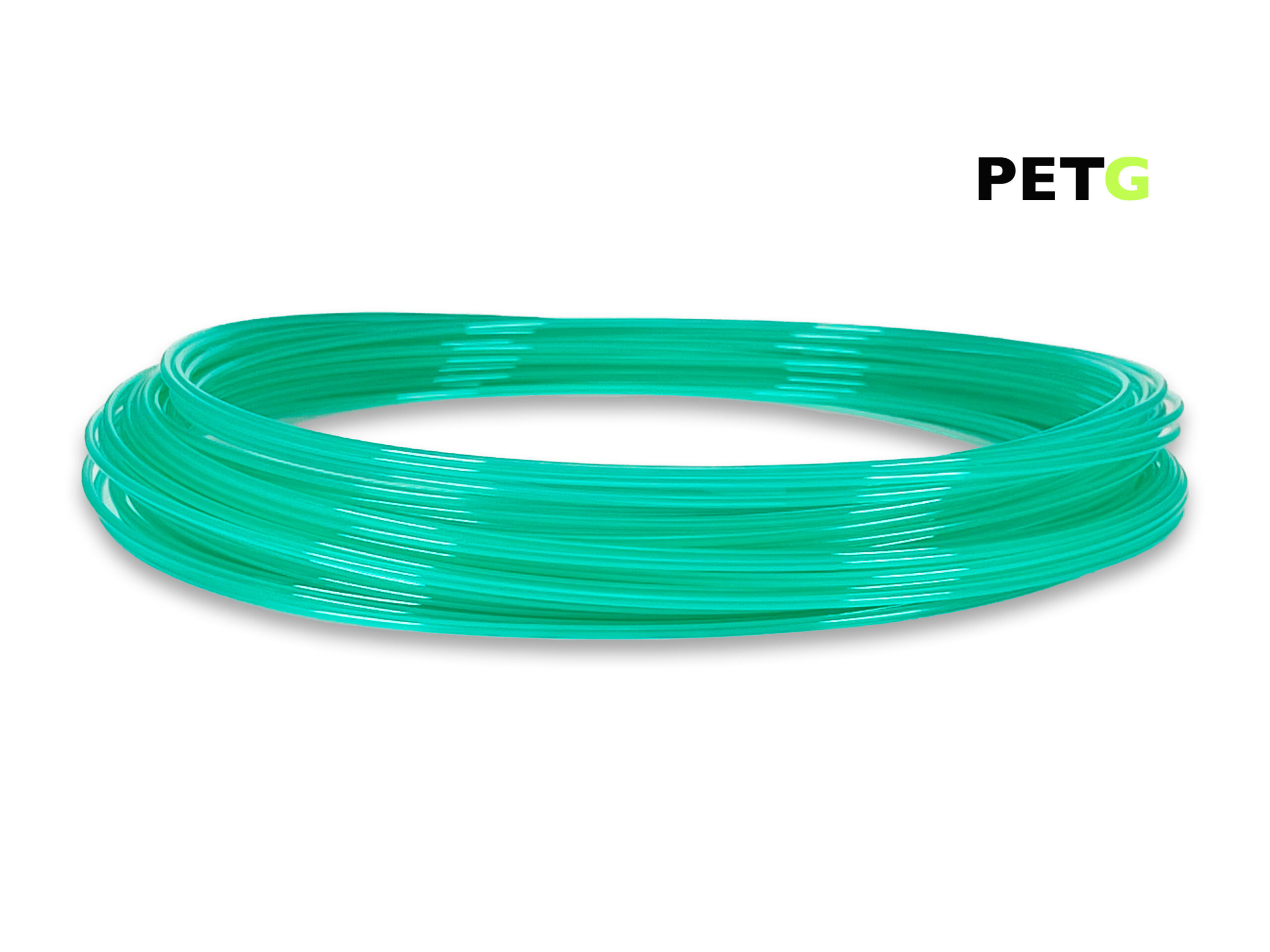 PETG Filament 50 g Sample - 1,75 mm - Transluzent Wassergrün – Bild 1