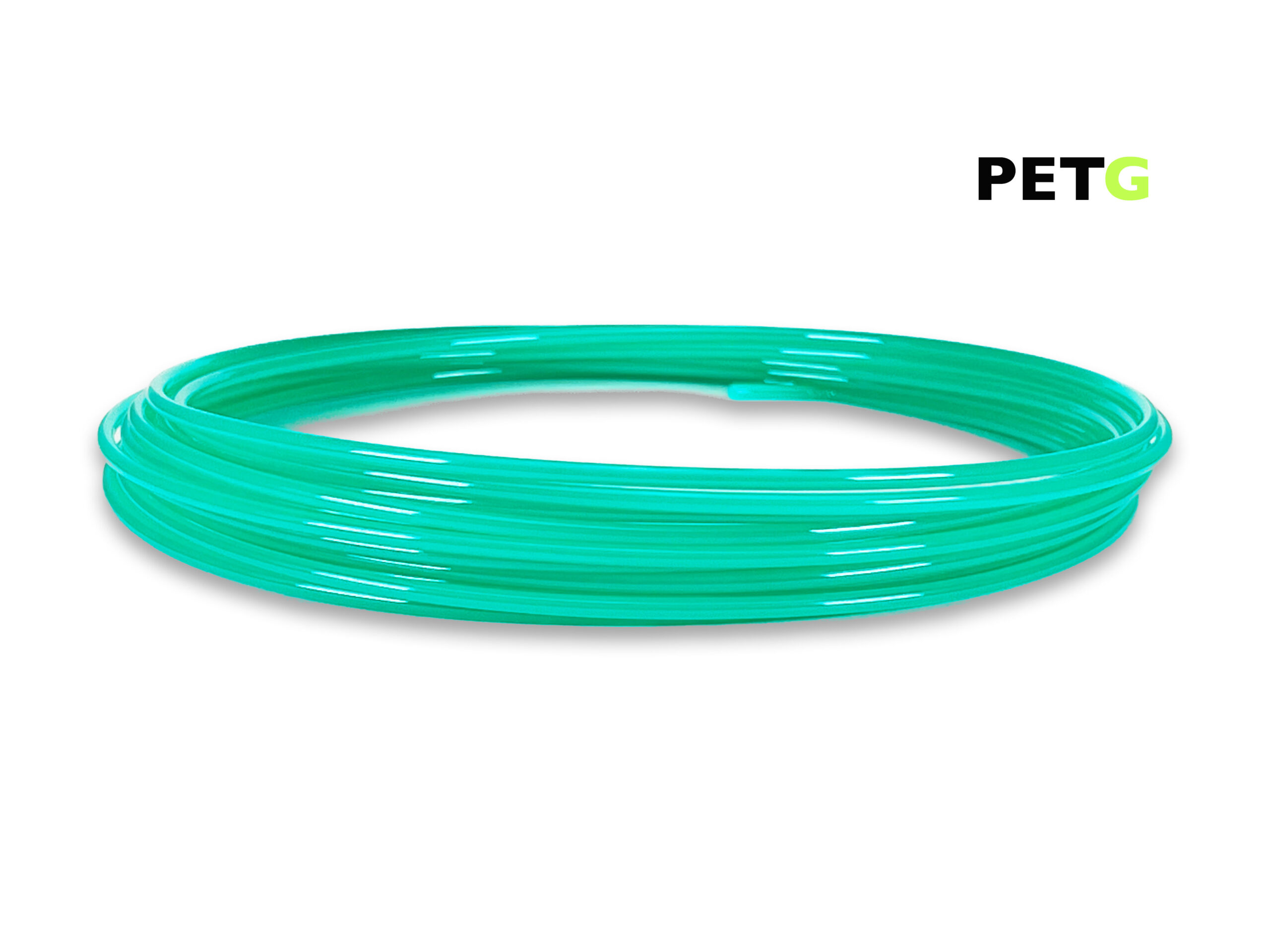 PETG Filament 50 g Sample - 2,85 mm - Transluzent Wassergrün – Bild 1
