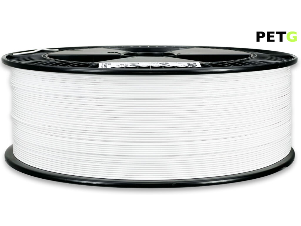PETG Filament - 1,75 mm - Weiß - 3 kg
