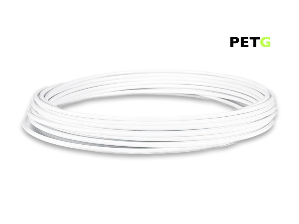 PETG Filament 50 g Sample - 2,85 mm - Weiß