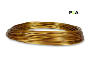 PLA Filament 50 g Sample - 1,75 mm - Gold V2