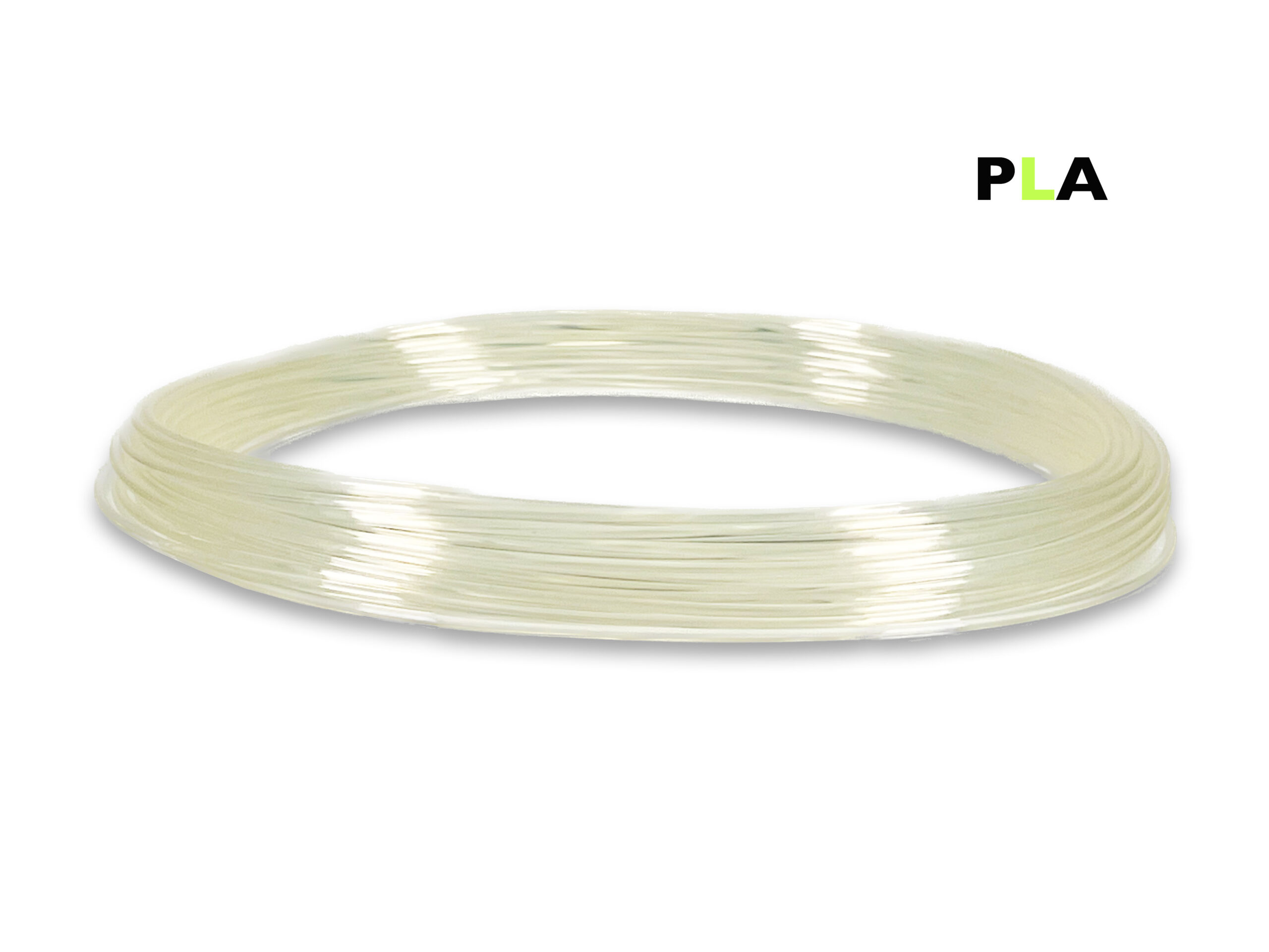 PLA Filament 50 g Sample - 1,75 mm - Natur – Bild 1