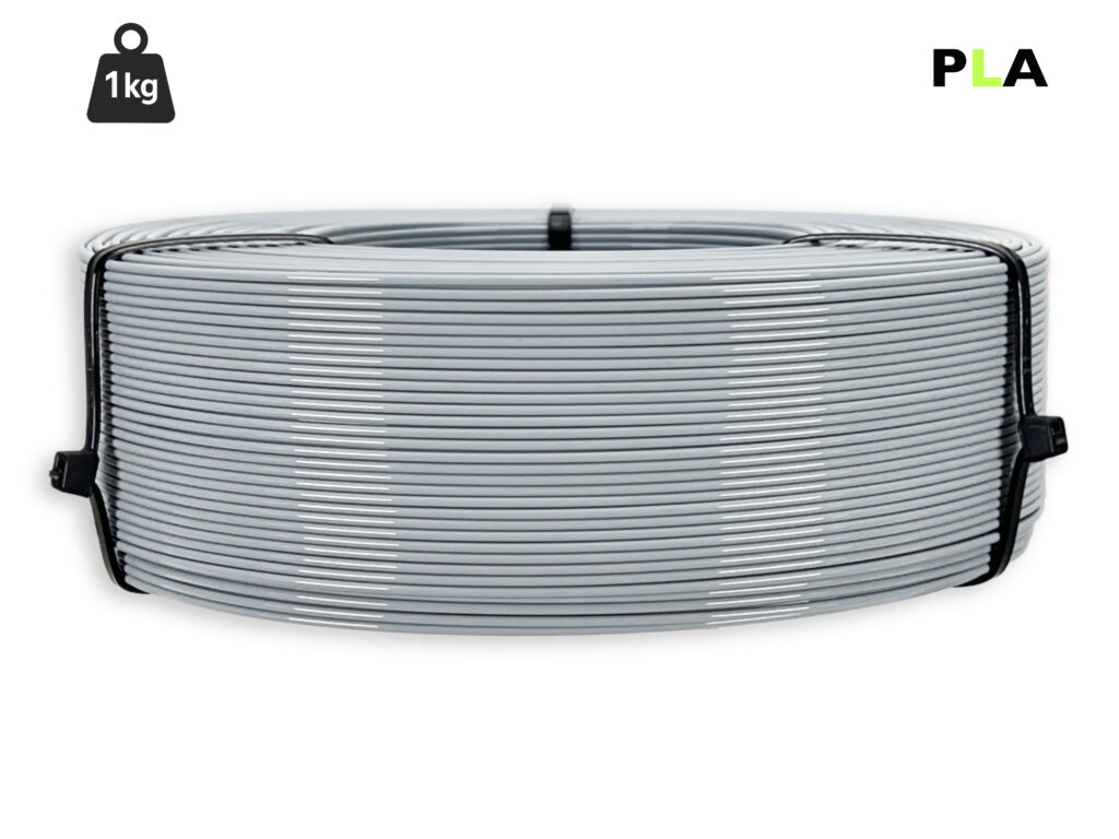 PLA Filament - 1,75 mm - Grau - 1 kg Refill