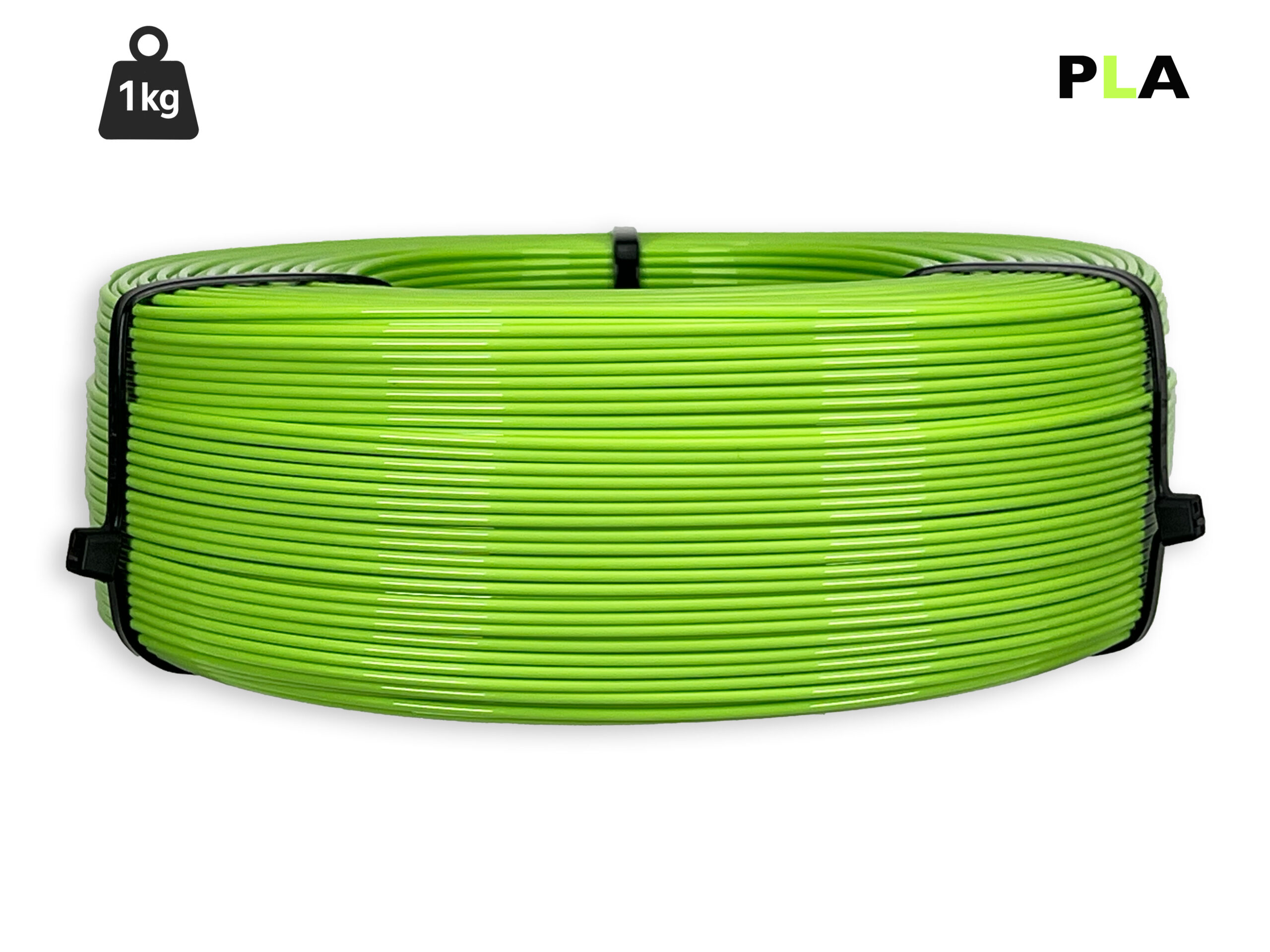PLA Filament - 1,75 mm - DAS FILAMENT Grün - 1 kg Refill – Bild 1