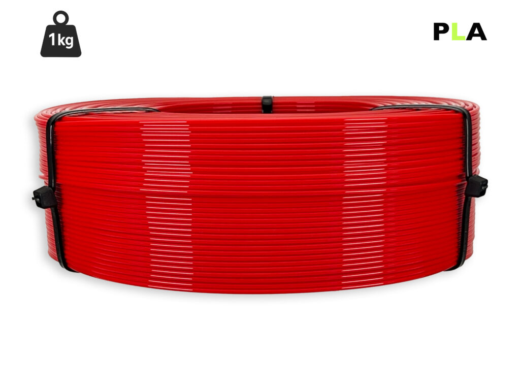 PLA Filament - 1,75 mm - Feuerrot - 1 kg Refill