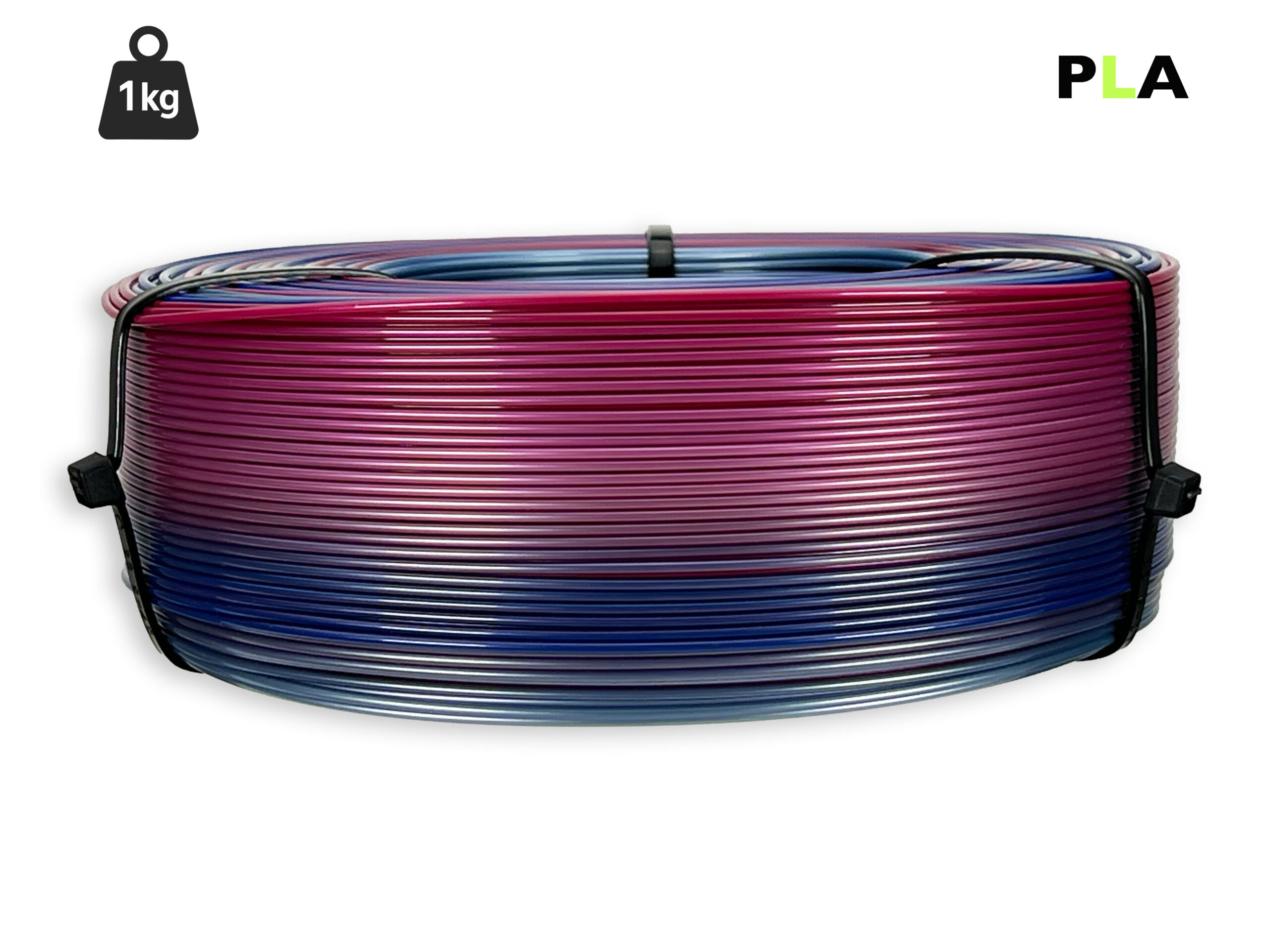 PLA Filament - 1,75 mm - Multicolor Galaxy - 1 kg Refill – Bild 1