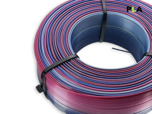 PLA Filament - 1,75 mm - Multicolor Galaxy - 1 kg Refill – Bild 5
