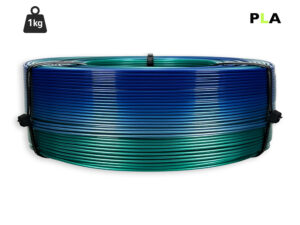 PLA Filament - 1,75 mm - Multicolor Polarlicht - 1 kg Refill
