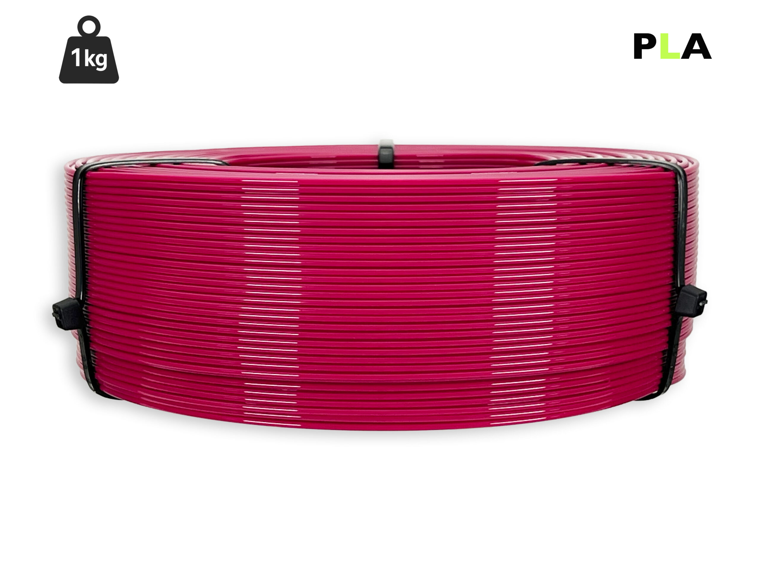 PLA Filament - 1,75 mm - Magenta - 1 kg Refill – Bild 1