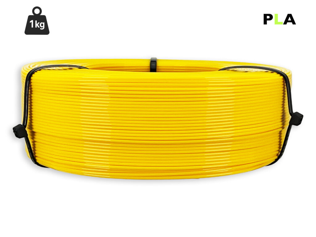 PLA Filament - 1,75 mm - Sonnengelb - 1 kg Refill
