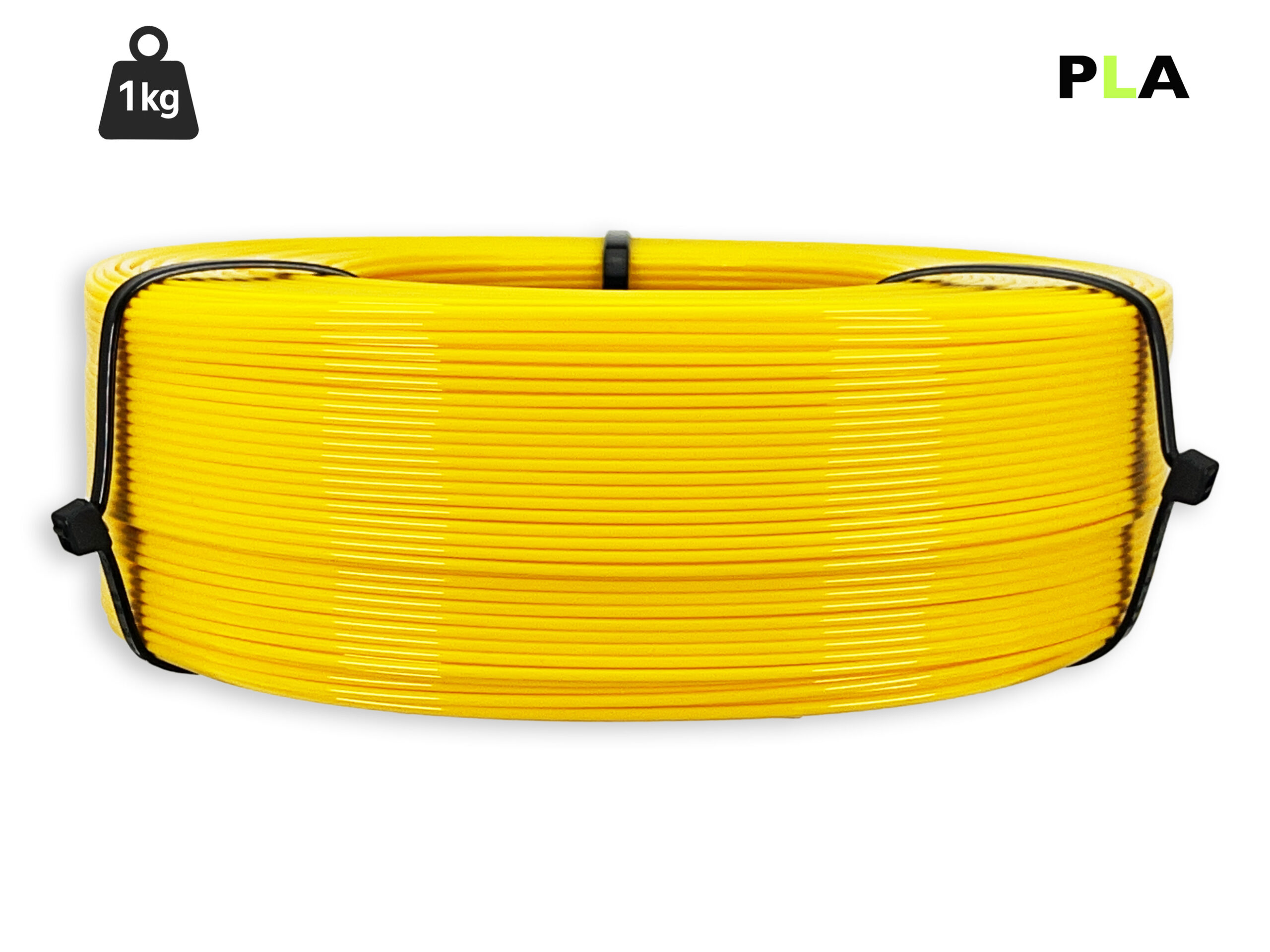 PLA Filament - 1,75 mm - Sonnengelb - 1 kg Refill – Bild 1