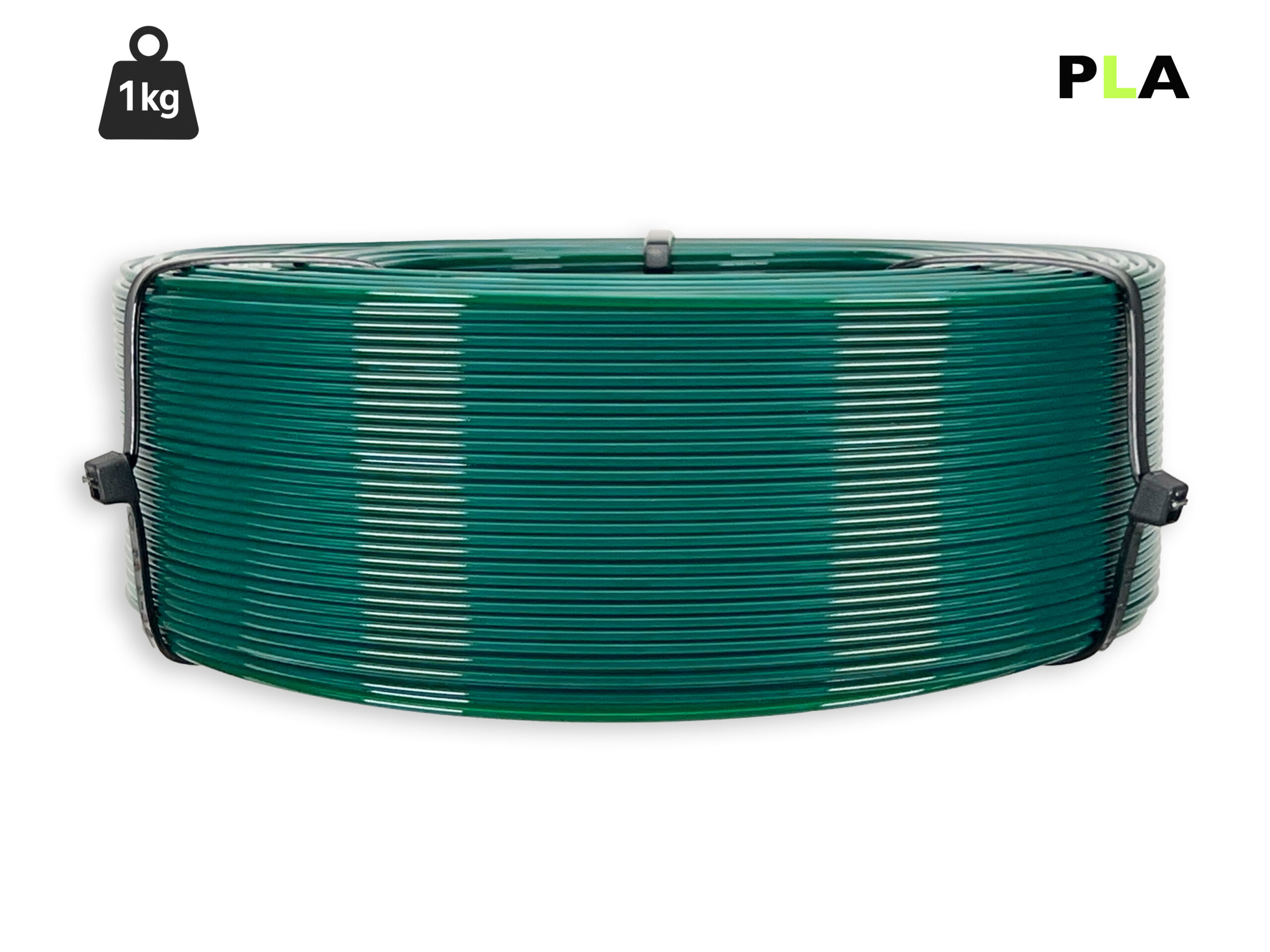PLA Filament - 1,75 mm - Tannengrün - 1 kg Refill – Bild 1