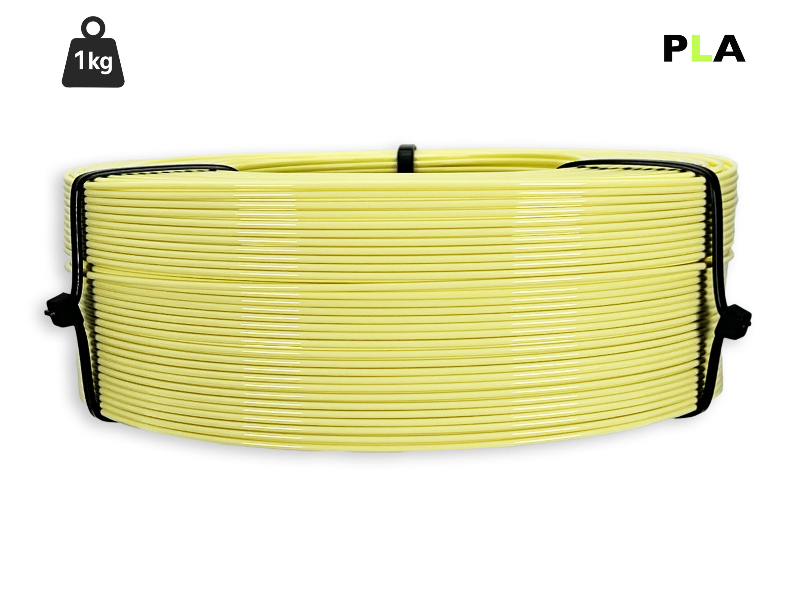 PLA Filament - 1,75 mm - Vanille - 1 kg Refill – Bild 1