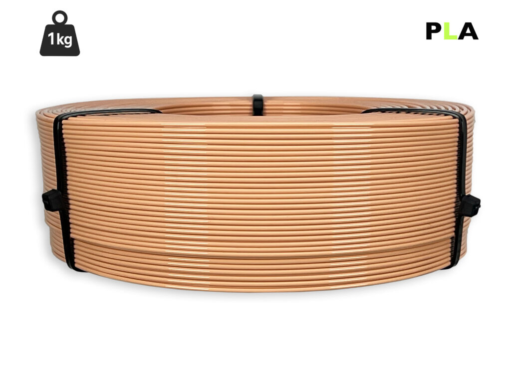 PLA Filament - 1,75 mm - Apricot - 1 kg Refill