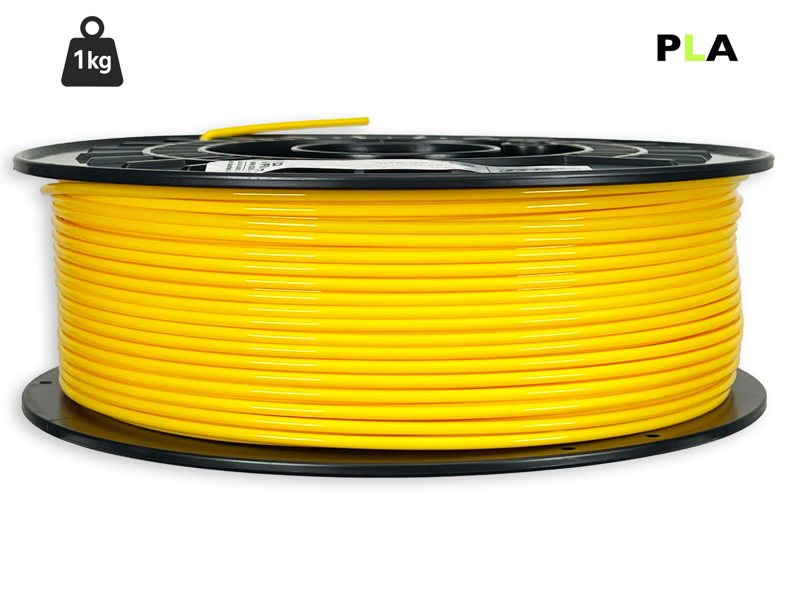 PLA Filament - 2,85 mm - Sonnengelb - 1 kg – Bild 1
