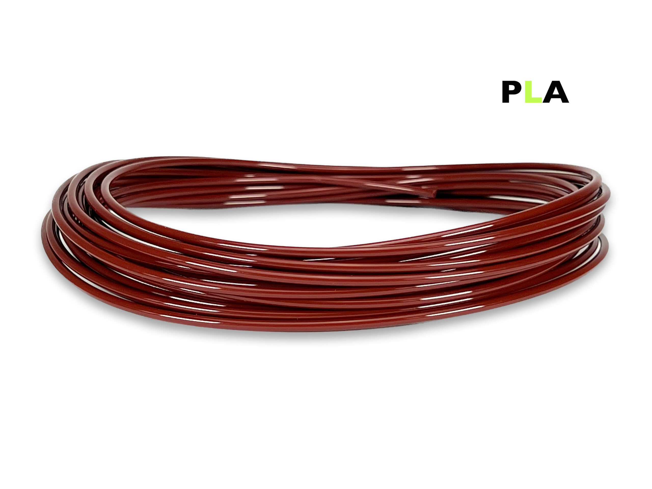 PLA Filament 50 g Sample - 2,85 mm - Kastanienbraun – Bild 1