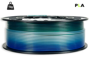 PLA Filament - 2,85 mm - Multicolor Polarlicht - 1 kg