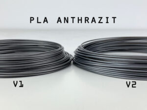 PLA Filament - 1,75 mm - Anthrazit V2 - 1 kg Refill – Bild 3