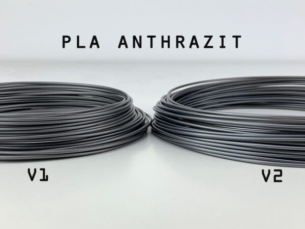 PLA Filament - 1,75 mm - Anthrazit V2 - 1 kg Refill