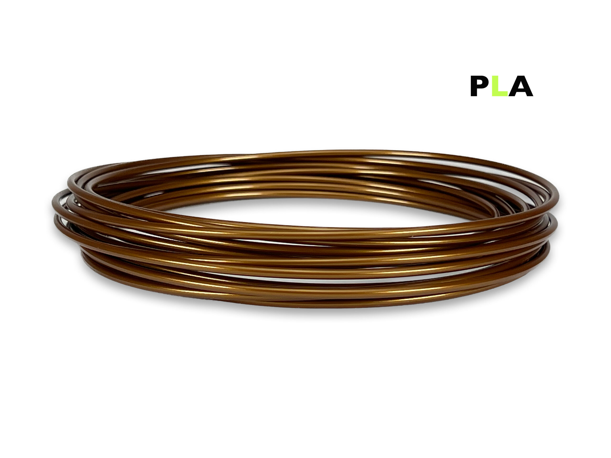 PLA Filament 50 g Sample - 2,85 mm - Bronze – Bild 1