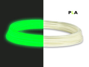 PLA Filament 50 g Sample - 1,75 mm - Glow-Grün V2