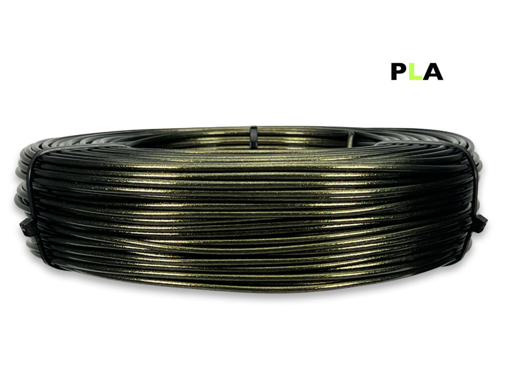 PLA Filament - 2,85 mm - Grüngold - Refill 800 g