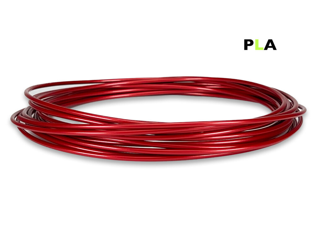 PLA Filament 50 g Sample - 2,85 mm - Metallic Rot