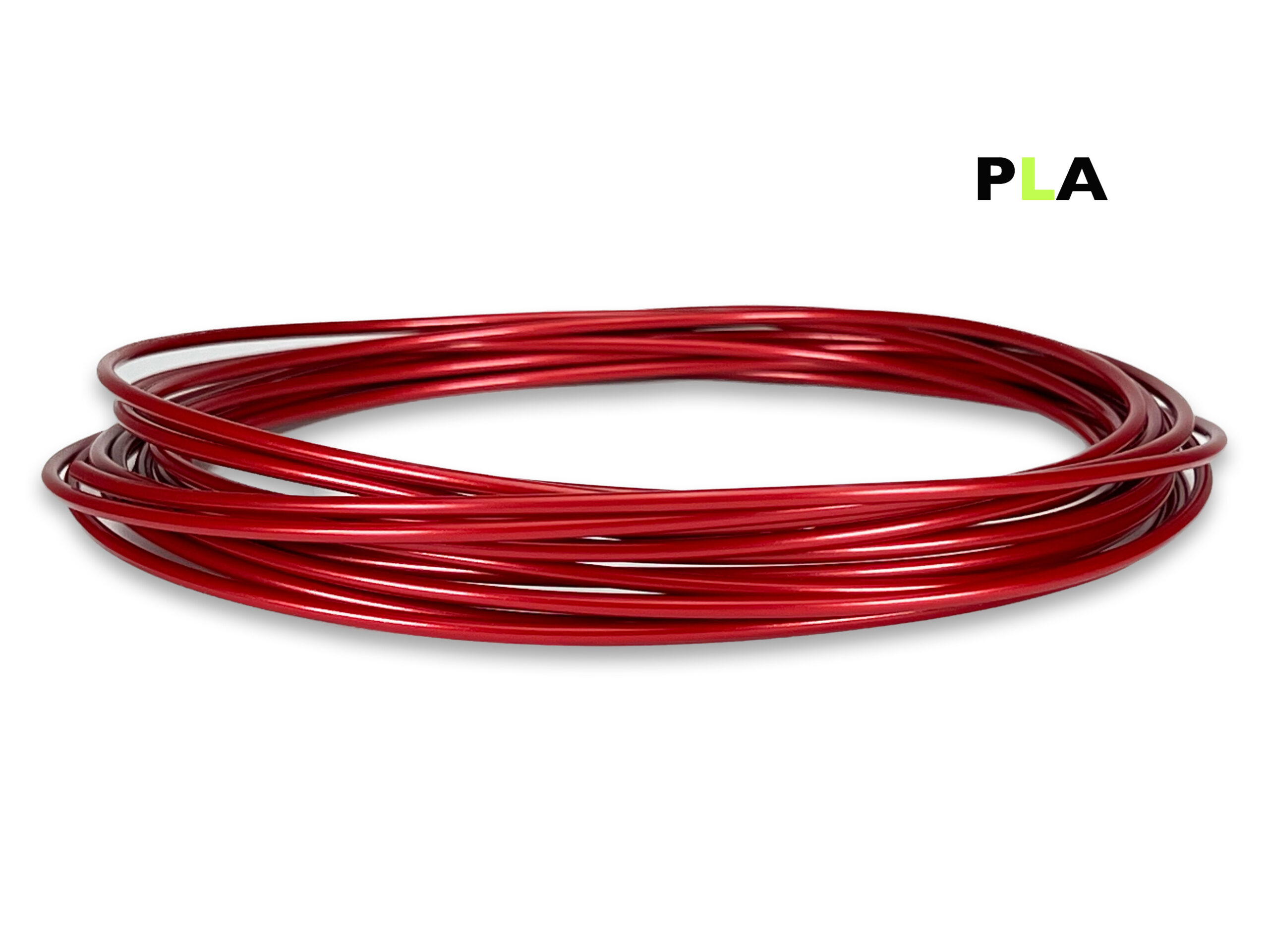 PLA Filament 50 g Sample - 2,85 mm - Metallic Rot – Bild 1