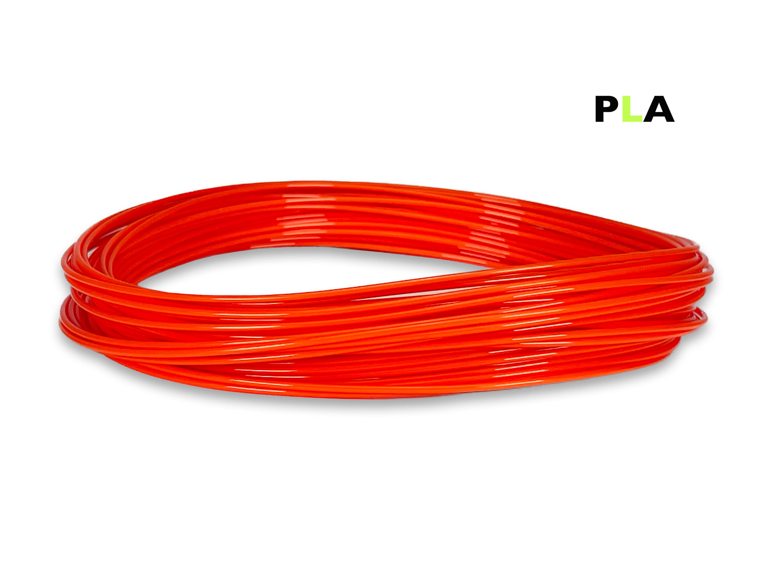 PLA Filament 50 g Sample - 1,75 mm - Reinorange – Bild 1