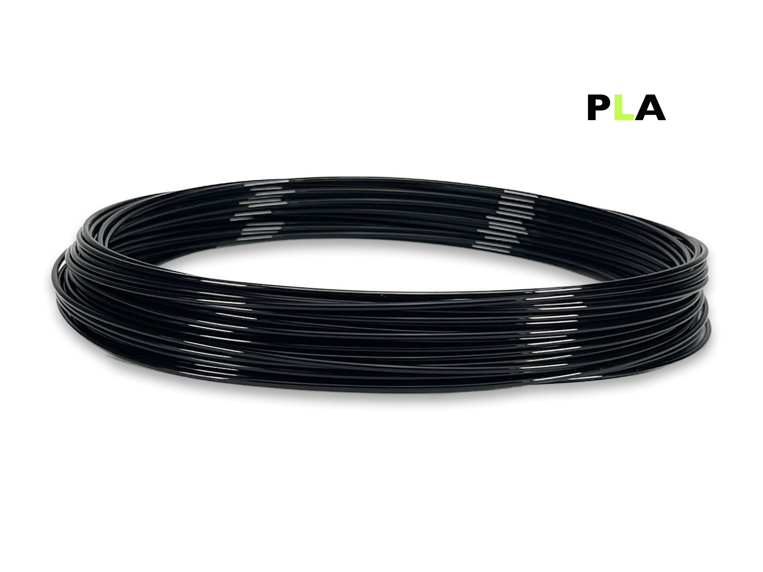 PLA Filament 50 g Sample - 1,75 mm - Schwarz – Bild 1